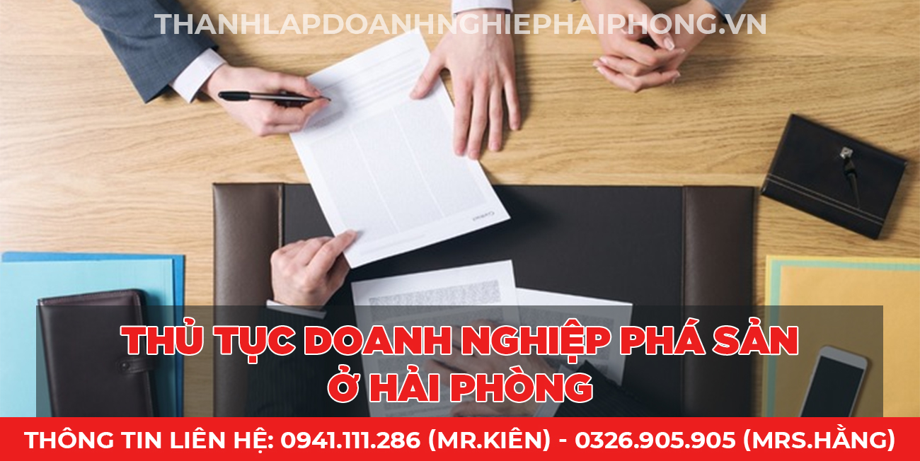 Thủ tục doanh nghiệp phá sản ở Hải Phòng